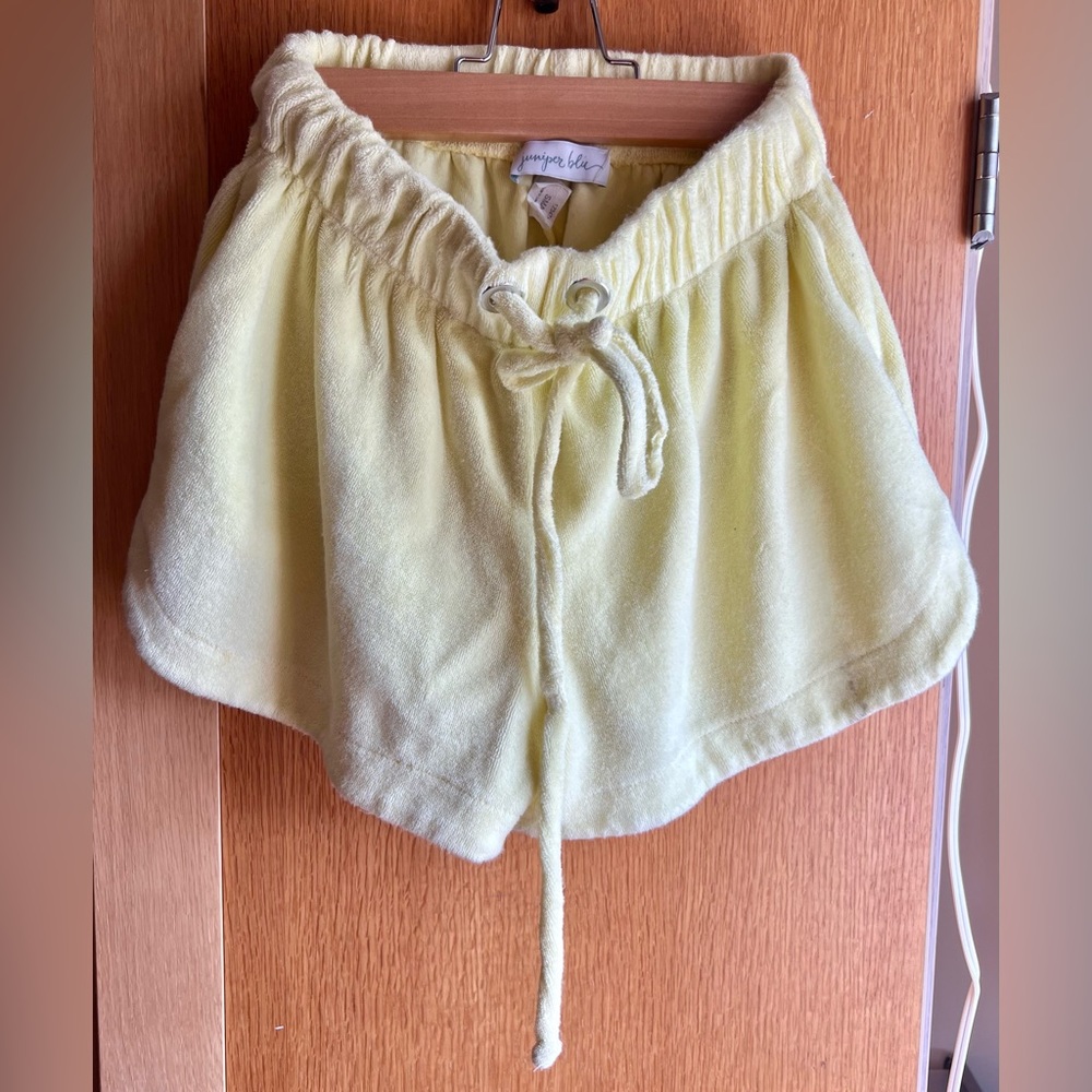 Juniper Blu Shorts, S, Yellow